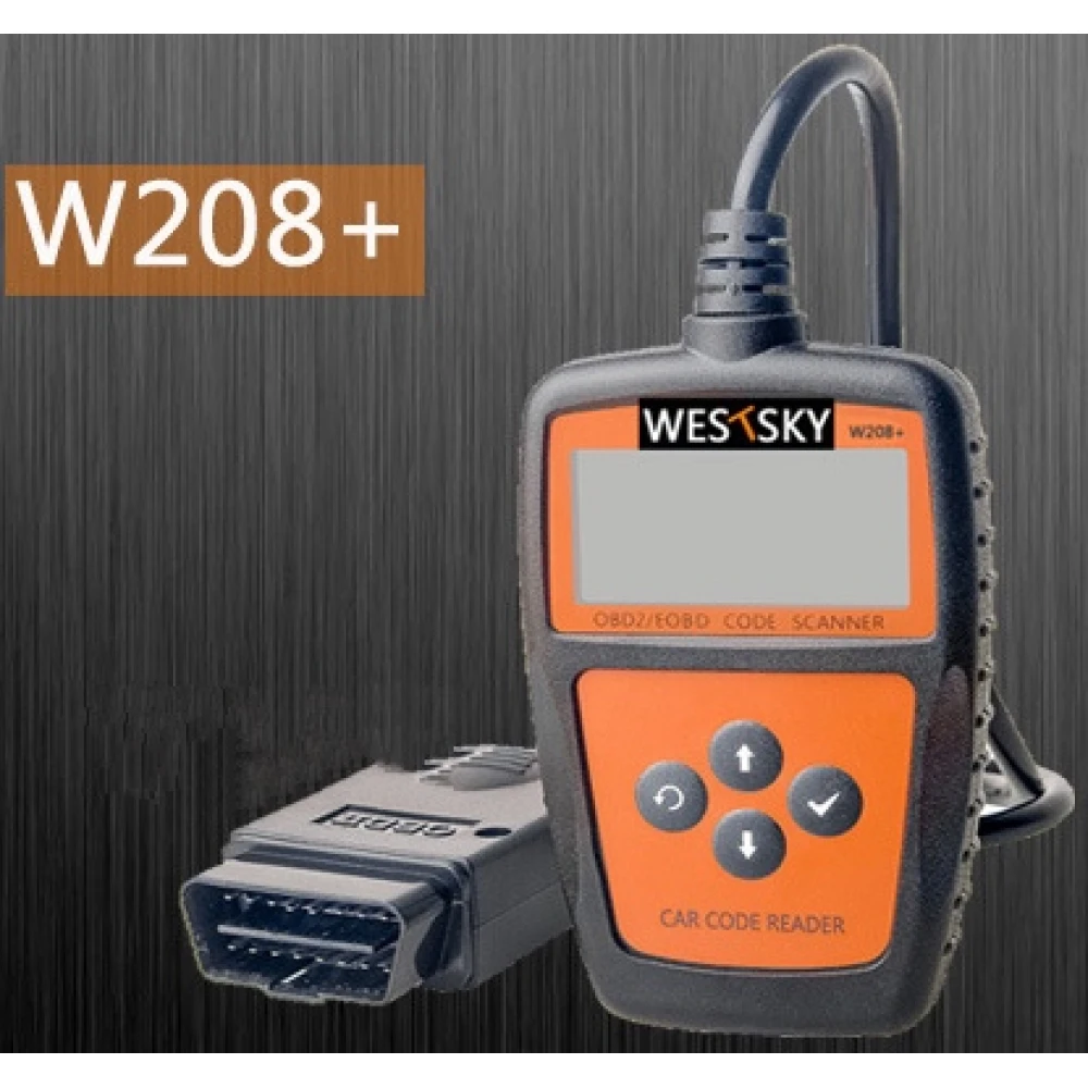 W280+ Leitor de códigos OBD2 para motos e carros Westsky