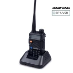 Walkie Talkie Baofeng UV-5R 8W com auricular e rádio Dual Band VHF/UHF