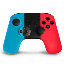 Controlador De Jogo Sem Fio - Joystick Gamepad Compatível Console Nintendo Switch - Azul + Vermelho