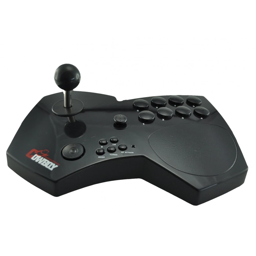 Wrestle Fighting Stick para PS2, PS3 e PC USB - Comando Arcade