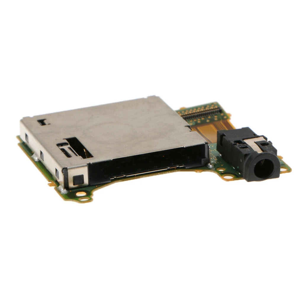 Detalle del puerto para auriculares en zócalo lector Nintendo Switch