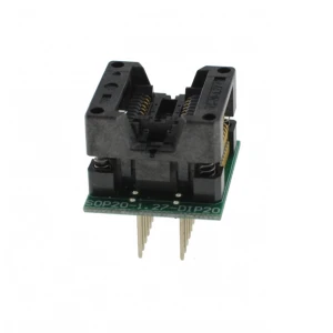 Soquete programador SOP16 a DIP16 200mil de fácil inserção - satkit